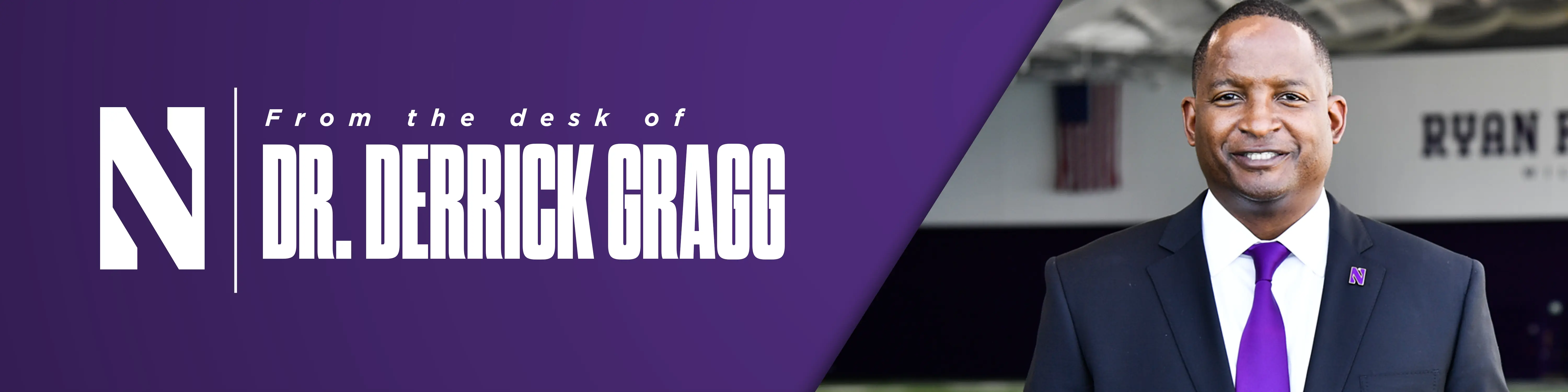 Banner for newsletter with Dr. Gragg